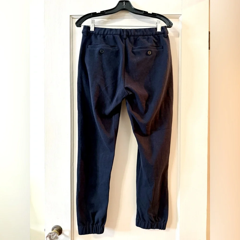 Uniqlo | Men's Navy Milano Knit Jogger Pants S
